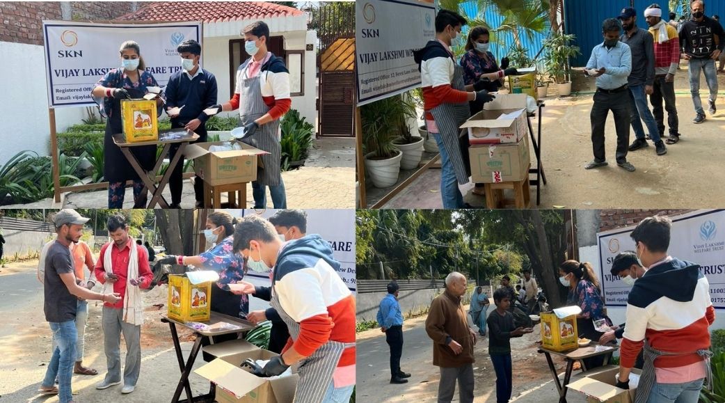 Weekly Food Distribution at Ghitorni