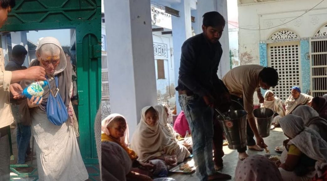 Widow Mothers Relief — 100 packets of washing powder & a feast