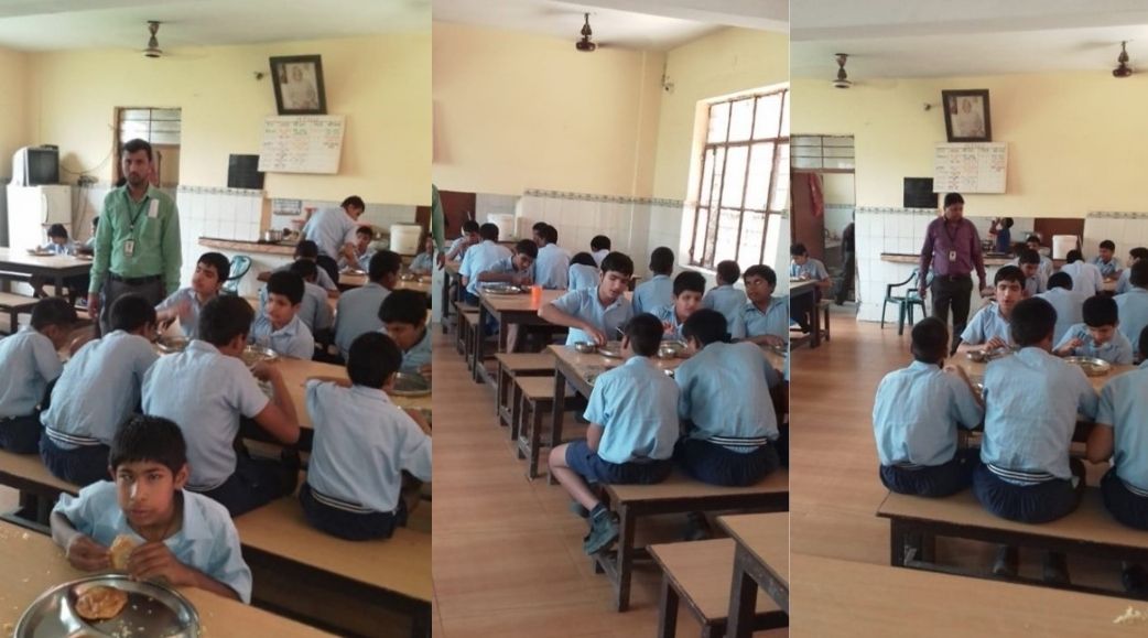 Meals Distribution at All India Confederation of the Blind, Gurugram