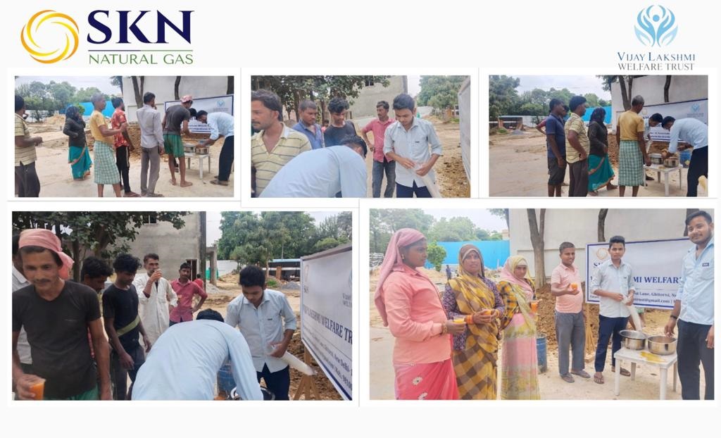 Weekly Distribution for the underprivileged at Ghitorni
