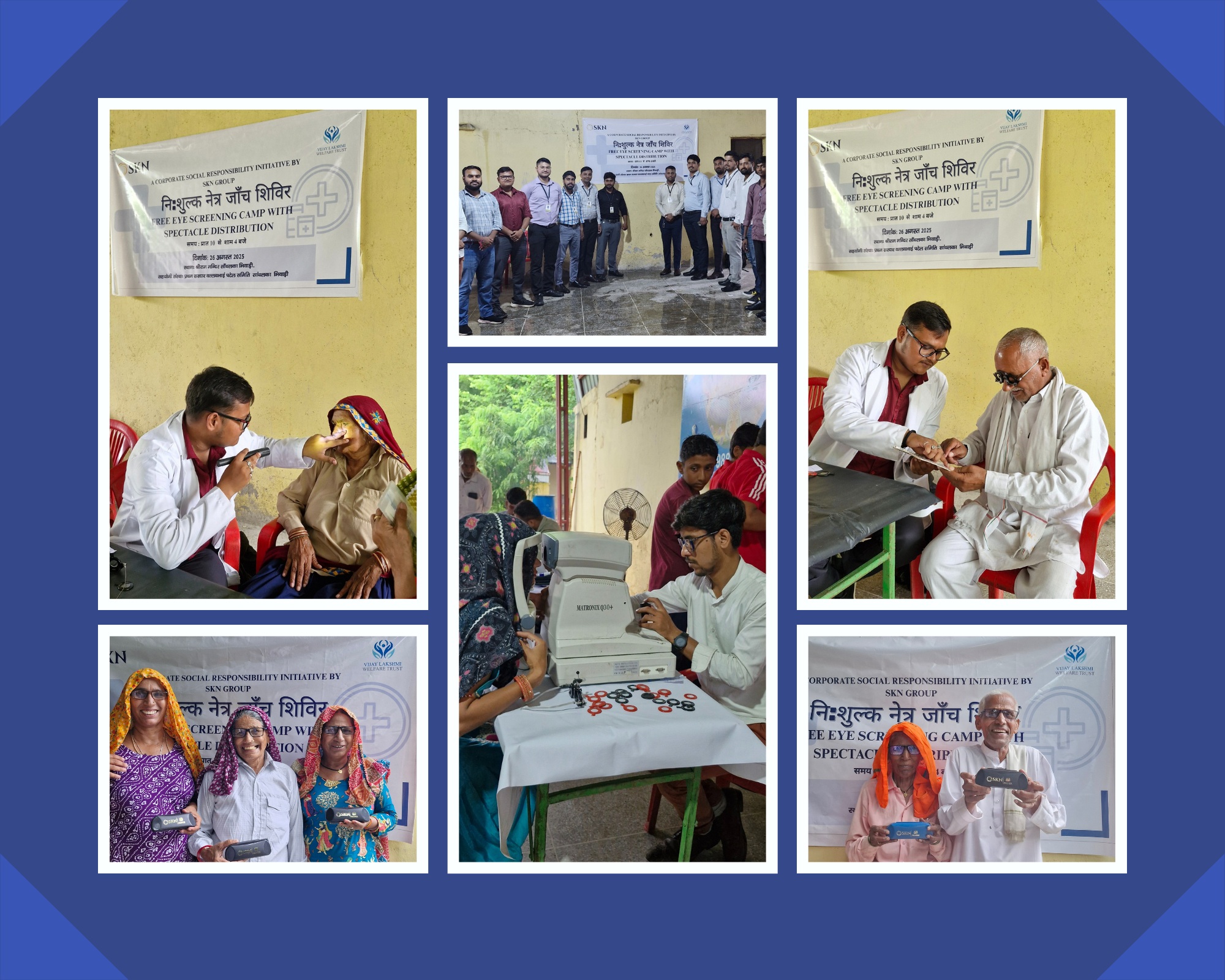 2nd Eye Check-up Camp — a HUGE success